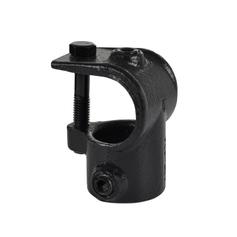 Buiskoppeling Open T-stuk - zwart-E / 48,3 mm